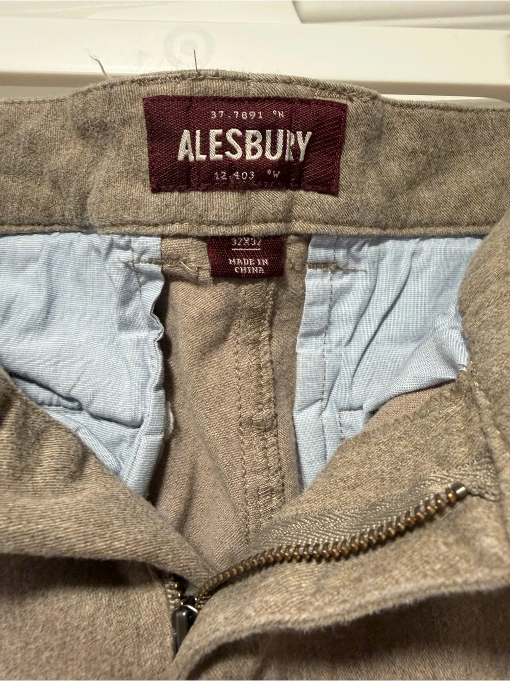 ALESBURY Men’s  Heather Cargo Essential Wash Straight Fit Trouser 32x32